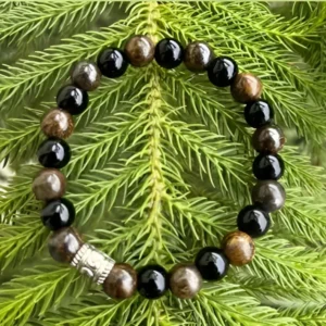 Black Tourmaline + Bronzite