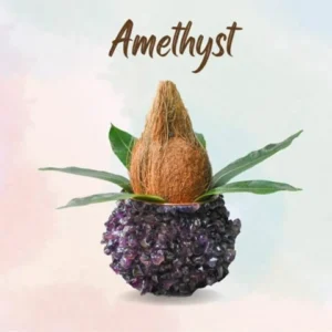 CRYSTAL COPPER KALASH- AMETHYST