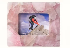 ROSE QUARTZ PHOTO FRAME